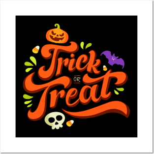 Trick or Treat Posters and Art